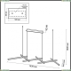 Подвес 3890/85L ★Odeon Light, 1 x Вт☀, Черный► — Купить▼