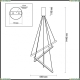 Подвес 3860/48B ★Odeon Light, 1 x 12Вт☀, Черный► — Купить▼