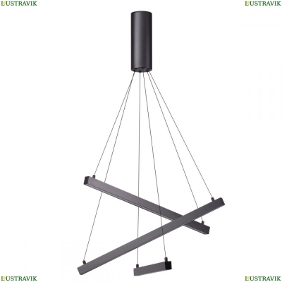Подвес 3860/39B ★Odeon Light, 1 x 13Вт☀, Черный► — Купить▼