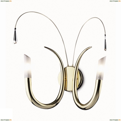 Бра 1615/2W ★Odeon Light, 2 x 40Вт☀, Золото► — Купить▼