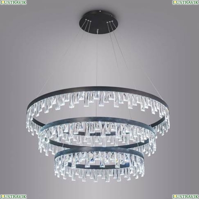 Подвесная светодиодная люстра EL320P120.1 Citilux Eletto Celeste Nero — купить в интернет-магазине ЛЮСТРАВИК