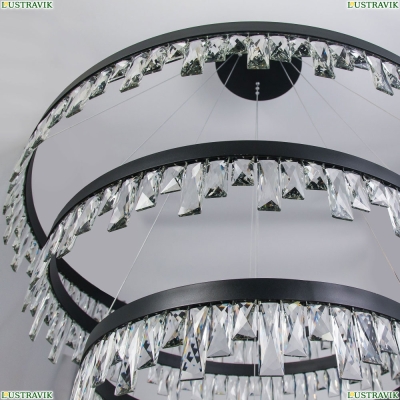 Подвесная светодиодная люстра EL320P120.1 Citilux Eletto Celeste Nero — купить в интернет-магазине ЛЮСТРАВИК