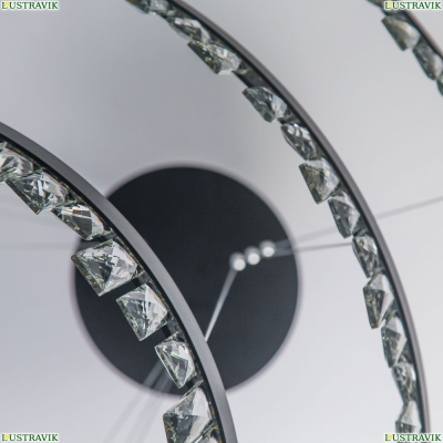 Подвесная светодиодная люстра EL320P120.1 Citilux Eletto Celeste Nero — купить в интернет-магазине ЛЮСТРАВИК