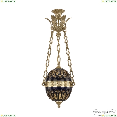 Подвес 71000P/20 G Amber-Blue/H-1I Y8 ★Bohemia Ivele Crystal, Золото► — Купить▼