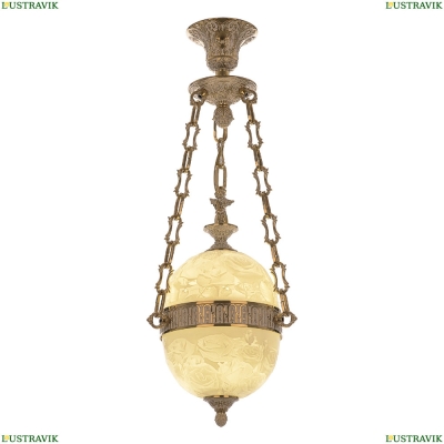 Подвес 71000P/20 GW Rose FA10S ★Bohemia Ivele Crystal, Золото белёное► — Купить▼