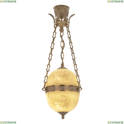 Подвес 71000P/25 GW Pair Y8 ★Bohemia Ivele Crystal, Золото белёное► — Купить▼