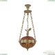 Подвес 71000P/30 FP Amber/M-1F FE1M ★Bohemia Ivele Crystal, Патина► — Купить▼