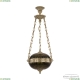 Подвес 71000P/30 FP Amber-Green/H-1K ★Bohemia Ivele Crystal, Патина► — Купить▼