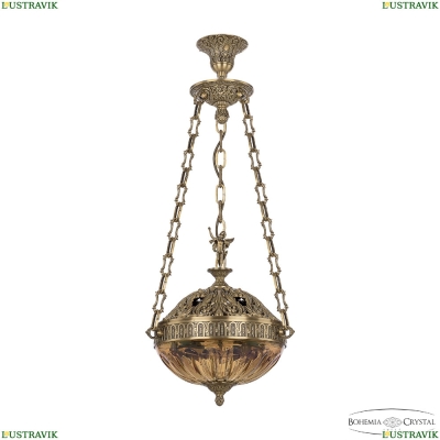 Подвес 71000P/30AZ FP Amber/M-1H FA5S ★Bohemia Ivele Crystal, Патина► — Купить▼