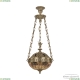 Подвес 71000P/30AZ FP Amber/M-1H FA5S ★Bohemia Ivele Crystal, Патина► — Купить▼