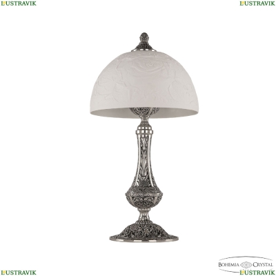 Настольная лампа 71100L/25 NB Rose ★Bohemia Ivele Crystal, Никель чернёный► — Купить▼