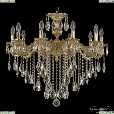 Люстра 71202/10/250 B G ★Bohemia Ivele Crystal, Золото► — Купить▼