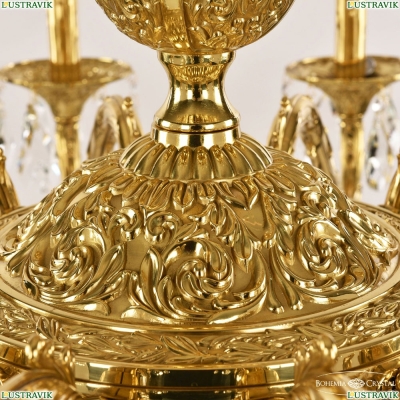 Люстра 71202/10/250 B G ★Bohemia Ivele Crystal, Золото► — Купить▼