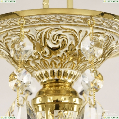 Люстра 71202/8/175 B GW ★Bohemia Ivele Crystal, Золото белёное► — Купить▼