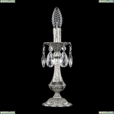 Настольная лампа 72100L/1-26 Ni ★Bohemia Ivele Crystal, Никель► — Купить▼