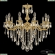 Люстра 72101/10/250 B G ★Bohemia Ivele Crystal, Золото► — Купить▼