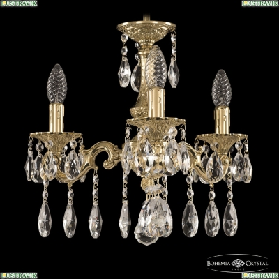 Люстра 72101/3/125 A G ★Bohemia Ivele Crystal, Золото► — Купить▼