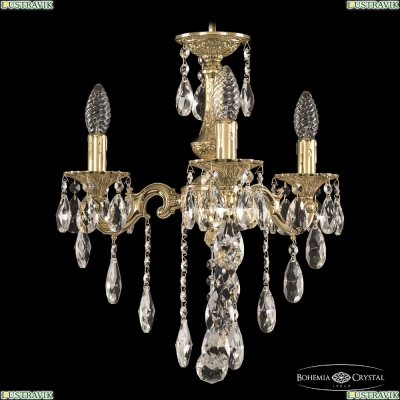 Люстра 72101/3/125 B G ★Bohemia Ivele Crystal, Золото► — Купить▼