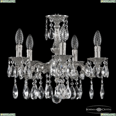 Люстра 72101/5/125 A Ni ★Bohemia Ivele Crystal, Никель► — Купить▼