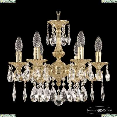Люстра 72101/6/125 A G ★Bohemia Ivele Crystal, Золото► — Купить▼