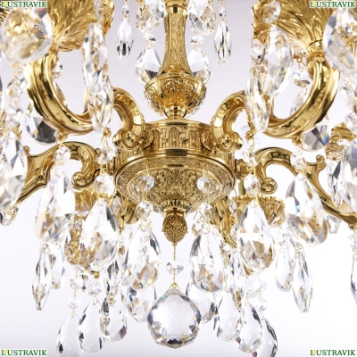 Люстра 72101/6/125 A G ★Bohemia Ivele Crystal, Золото► — Купить▼
