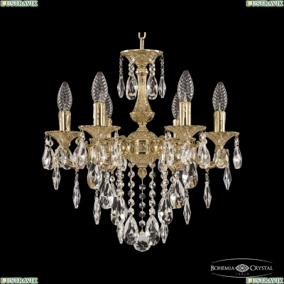 Люстра 72101/6/125 B G ★Bohemia Ivele Crystal, Золото► — Купить▼