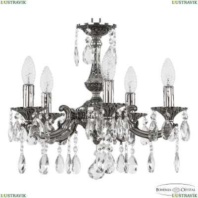 Люстра 72108/5/125 A NB ★Bohemia Ivele Crystal, Никель чернёный► — Купить▼