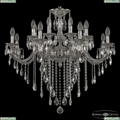 Люстра 72118/16/285 B Ni ★Bohemia Ivele Crystal, Никель► — Купить▼