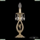 Настольная лампа 72400L/1-33 FP FA5S ★Bohemia Ivele Crystal, Патина► — Купить▼