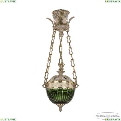 Подвес 71000P/20AZ GW Clear-Green/H-1K Y8 FA1S ★Bohemia Ivele Crystal, Золото белёное► — Купить▼