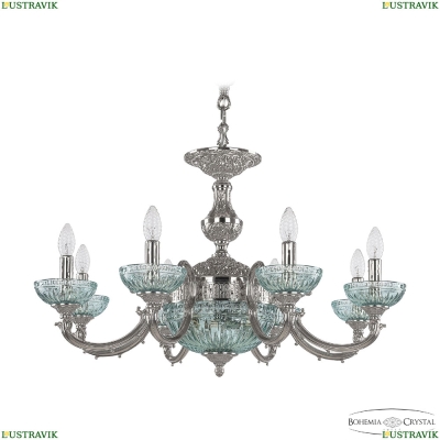 Люстра 72209P/8/210 Ni P Birusa/M-1G ★Bohemia Ivele Crystal, Никель► — Купить▼