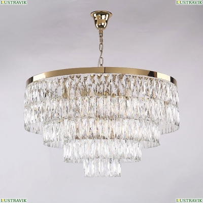 Люстра подвесная 10129+9/C gold Newport 10120 — купить в интернет-магазине ЛЮСТРАВИК