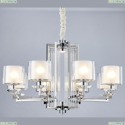 4408+1/C Подвесная люстра со светодиодной подсветкой 4408+1/C chrome Newport 440 — купить в интернет-магазине ЛЮСТРАВИК