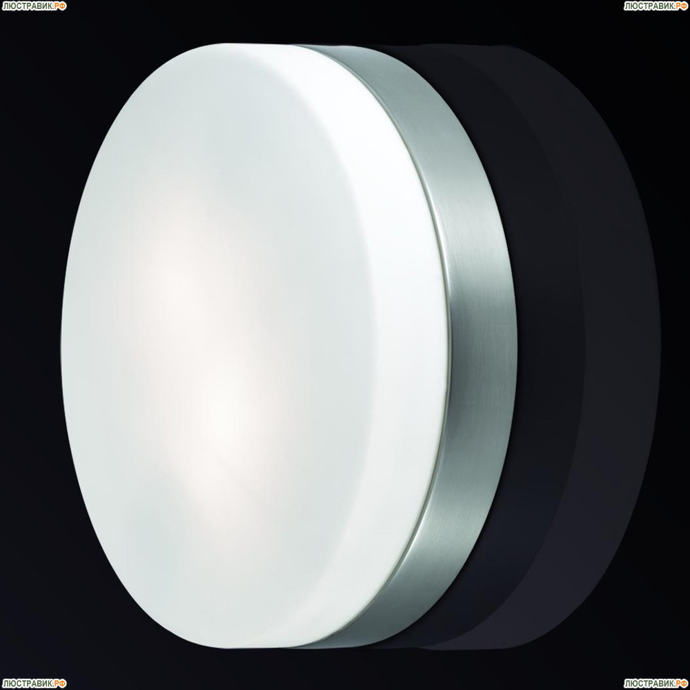 Светильник 2405/2C ★Odeon Light, 2 x 40Вт☀, Матовый никель► — Купить▼