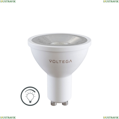 Voltega Simple 7108 Светодиодный Софит линзованный GU10 2800К 6W диммируемый - купить в интернет-магазине ЛЮСТРАВИК