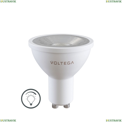 Voltega Simple 7109 Светодиодный Софит линзованный GU10 4000К 6W диммируемый - купить в интернет-магазине ЛЮСТРАВИК