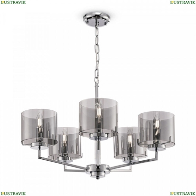 Люстра FR5096PL-05CH ★Freya, 5 x 40Вт☀, Никель► — Купить▼