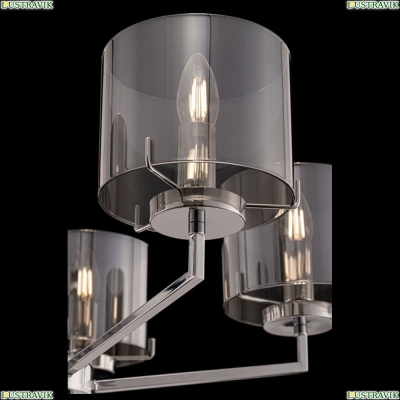 Люстра FR5096PL-05CH ★Freya, 5 x 40Вт☀, Никель► — Купить▼