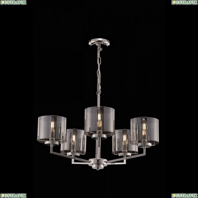 Люстра FR5096PL-05CH ★Freya, 5 x 40Вт☀, Никель► — Купить▼