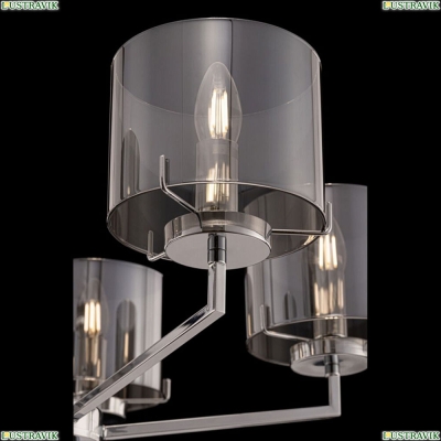 Люстра FR5096PL-08CH ★Freya, 8 x 40Вт☀, Хром► — Купить▼