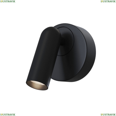 Спот C038WL-L3B3K ★Maytoni, 1 x 3Вт☀, Черный► — Купить▼