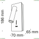 Спот C041WL-L3W3K ★Maytoni, 1 x 3Вт☀, Белый► — Купить▼