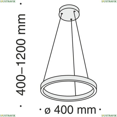 Светильник MOD058PL-L22W4K ★Maytoni, 1 x 25Вт☀, Белый► — Купить▼