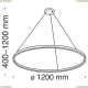 Светильник MOD058PL-L65B4K ★Maytoni, 1 x 81Вт☀, Черный► — Купить▼