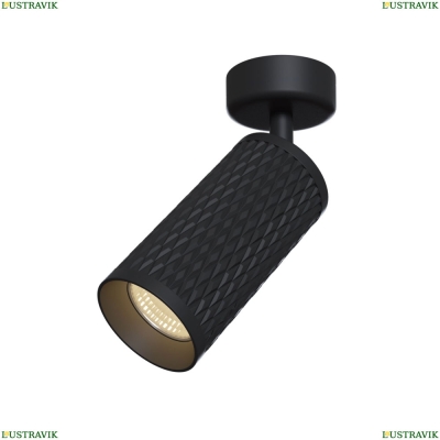 Спот C034CL-01B ★Maytoni, 1 x 50Вт☀, Черный► — Купить▼