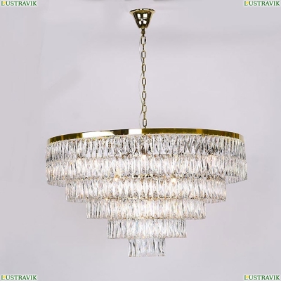 Подвесная люстра 10129+17/C gold Newport 10120 — купить в интернет-магазине ЛЮСТРАВИК