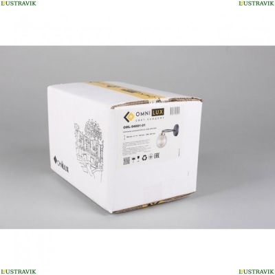 Бра OML-94001-01 Omnilux Sorrento — купить в интернет-магазине ЛЮСТРАВИК