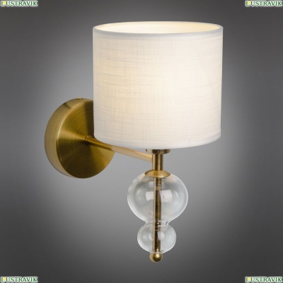 Бра настенное OML-56701-01 Omnilux Amelia — купить в интернет-магазине ЛЮСТРАВИК