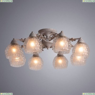 Люстра A7695PL-8WG ★Arte Lamp, Белый с патиной► — Купить▼