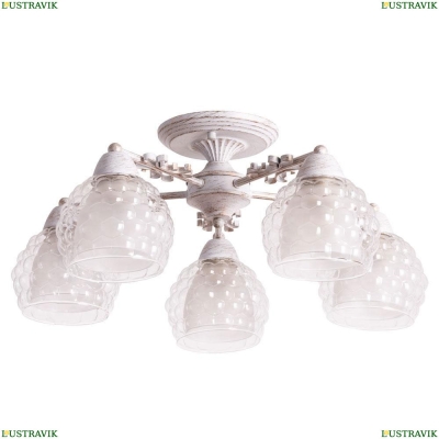 Люстра A7695PL-5WG ★Arte Lamp, Белый с патиной► — Купить▼